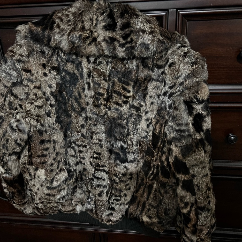 100% Rabbit Fur Jacket - Picture 2 of 8